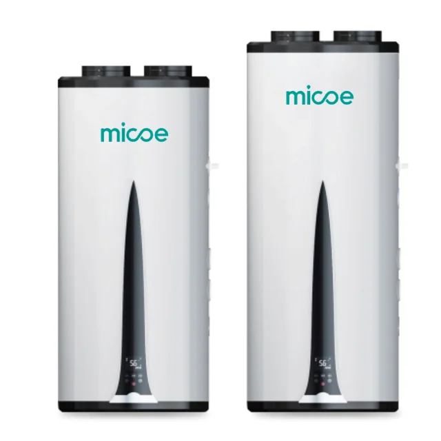 Micoe 75 Degree R290 All in One Wall Mounted Air To Water Heat Pump Water Heater