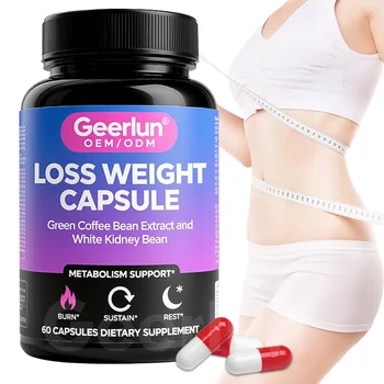 Hot Selling Natural Slimness Herbal Supplements Fat Burn Appetite Suppressant Weight Loss Capsules for Adult