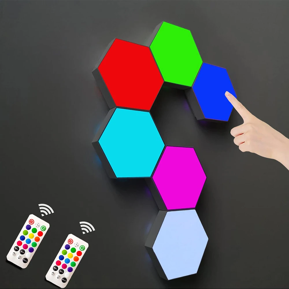 lumoonosity led hexagon lights