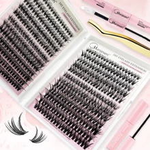 Individual Eyelashes Faux Mink Cluster Lashes For DIY Lash Extension At Home Natural Look Individual Lashes Cluster