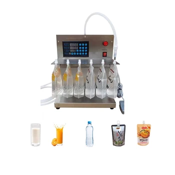 Cheaper price Bottles, cups, spout pouch bag Filling machine for liquid Juice Mlik  Water Beverage filler