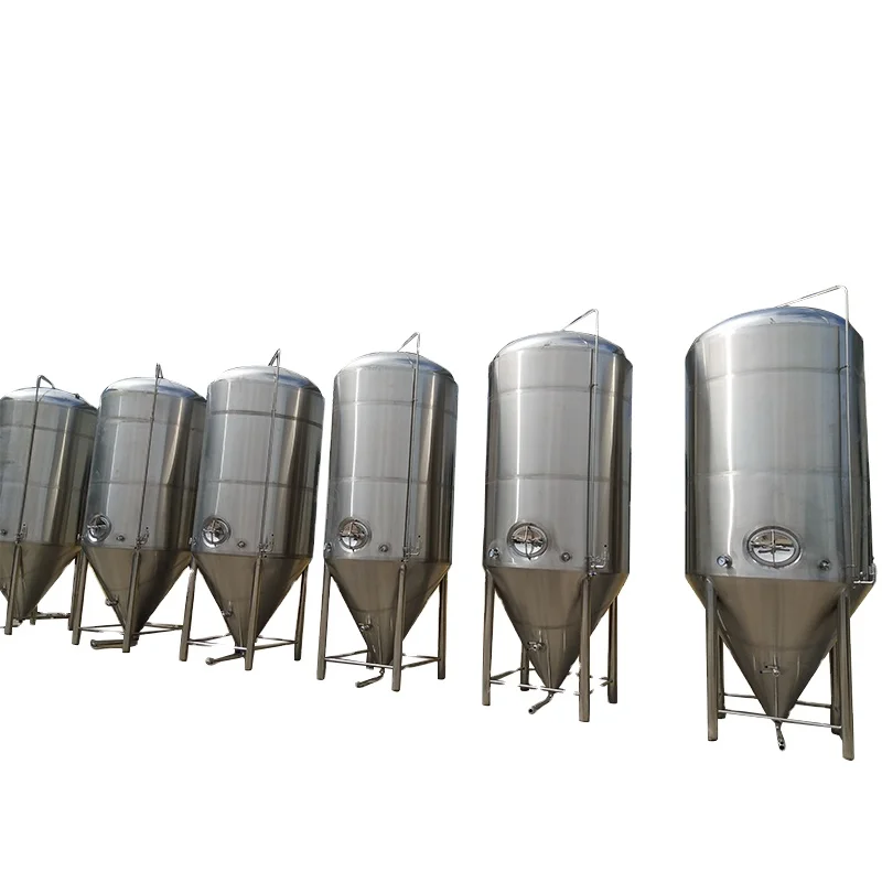 120BBL Beer fermenting machine large storage beer fermentation vessel stainless conical beer ferment