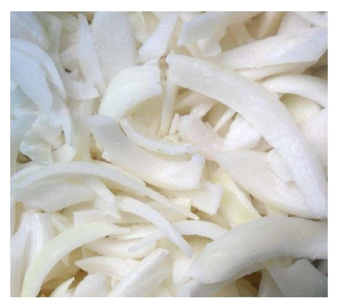 IQF Vegetable Onion Strips Diced manufacture