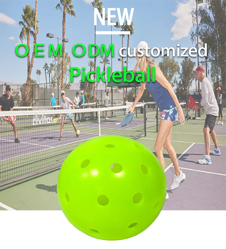 Neob Indoor 26 Holes Pickleball Balls Specifically Designed And ...