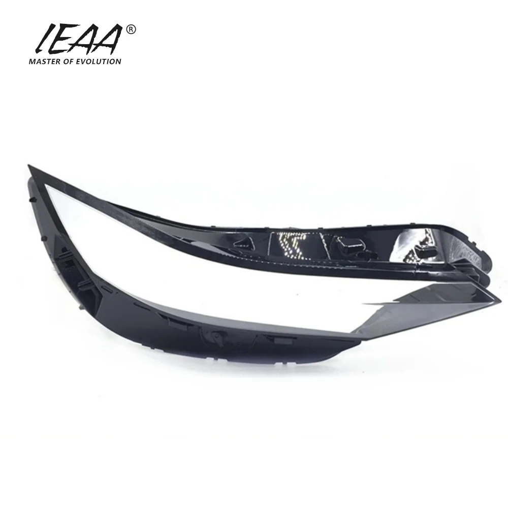 IEAA AUTO Car Headlight Cover Headlight Glass for Hyundai Elantra Head Light Lens Cover 2023 2024 Lampshade Cover Lens