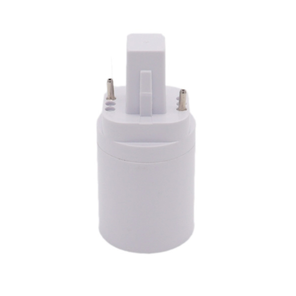 1x G24 2 Poli A E27 Es Vite Lampadina Presa Lampada Adattatore