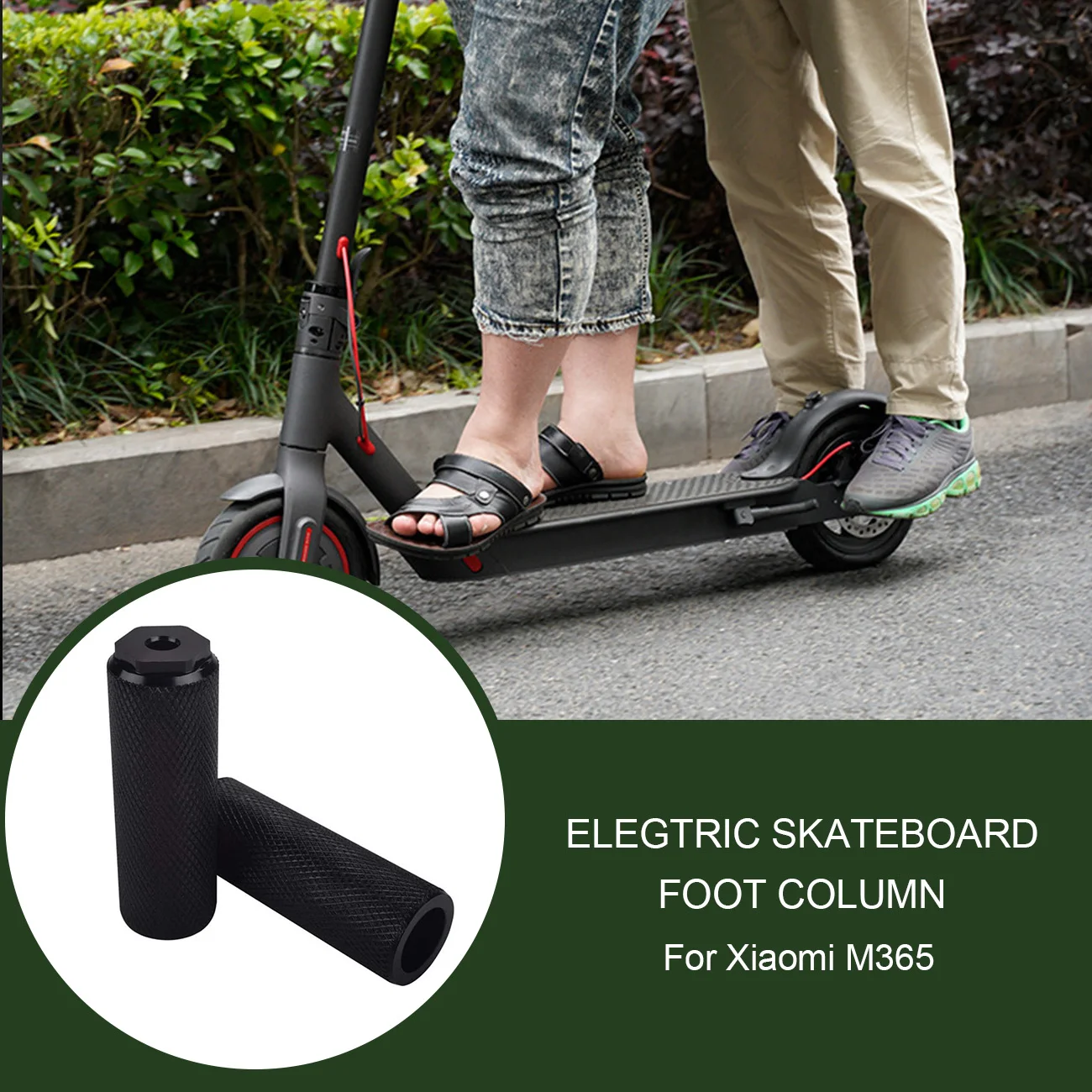 Superbsail Scooty Metal For Xiaomi M365 Pro Electric Scooter And Bike Bicycle Durable Double Pedal Escooter Foot Support details