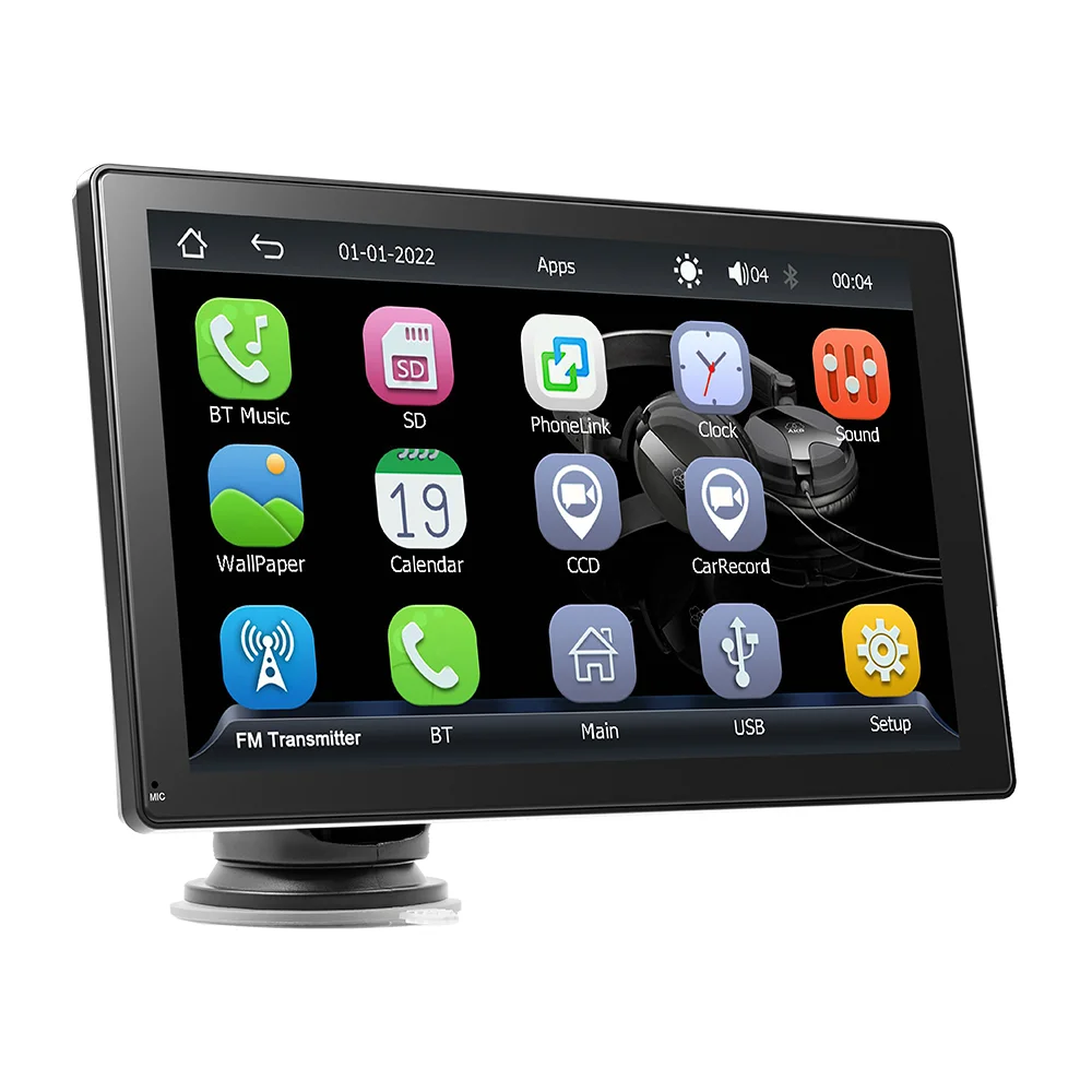 Car DVD Player GPS Navigation Touch Screen Car Stereo Auto MP5 WIFI Multimedia Radio B5305 Wireless CarPlay Android Auto