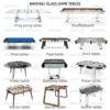 Glass tables