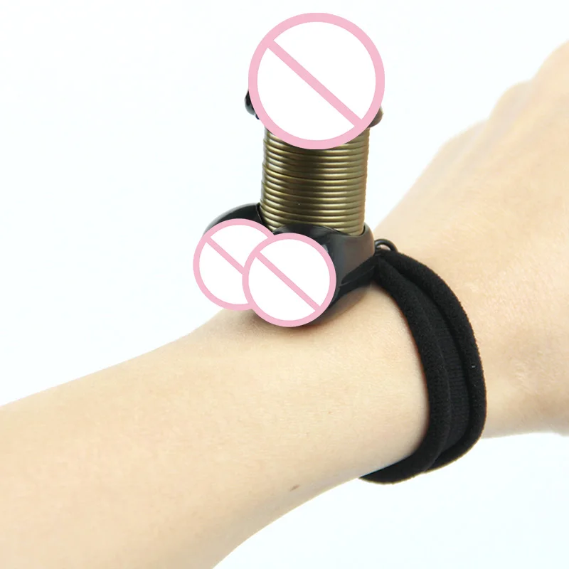 New Product Explosion Popular Design Band Ring Male Genitalia Sex Toys Hair Tie Creative Gift Sexy Male Penis Cock Hair Tie