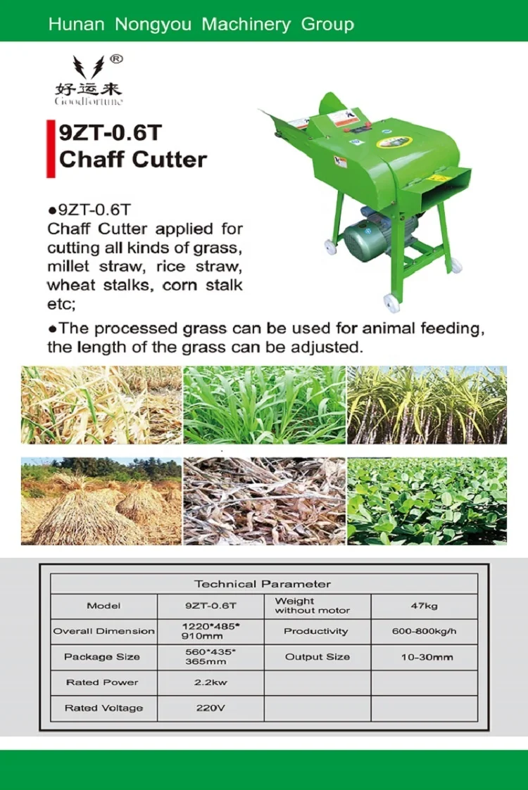 Mini Chaff Cutter Machine Price Feed Processing Machines Chop Cutter Machine