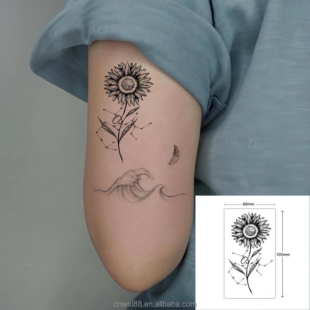 Женский привлекательный маленький размер с временным принтом для тела новый дизайн переводная клейкая татуировка наклейка взрослых вечеринки и подарки