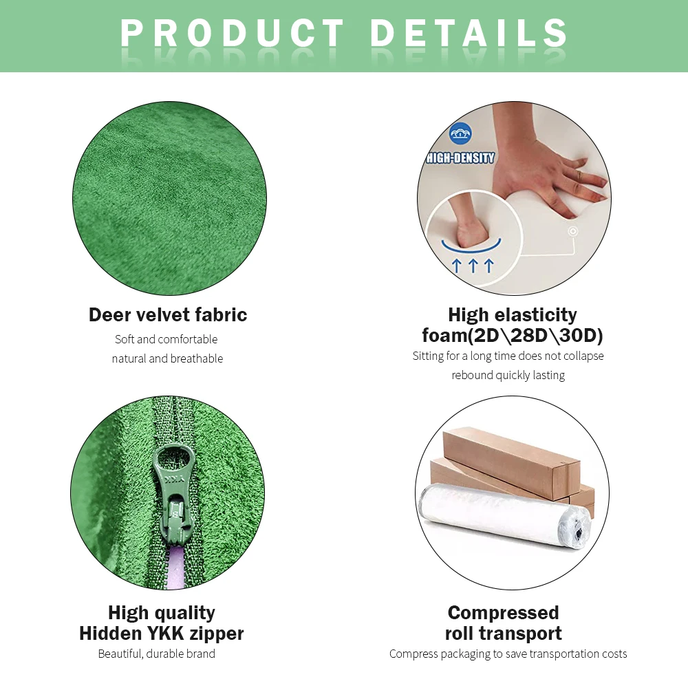 Comfort Micro Suede Sectional Corner Sponge Foam Customized Sofa