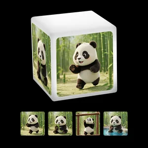 Custom Design Led Lighting Table Lamp Lights Decoration Bedside Desk Panda Cute Lamps Night Gifts Lights