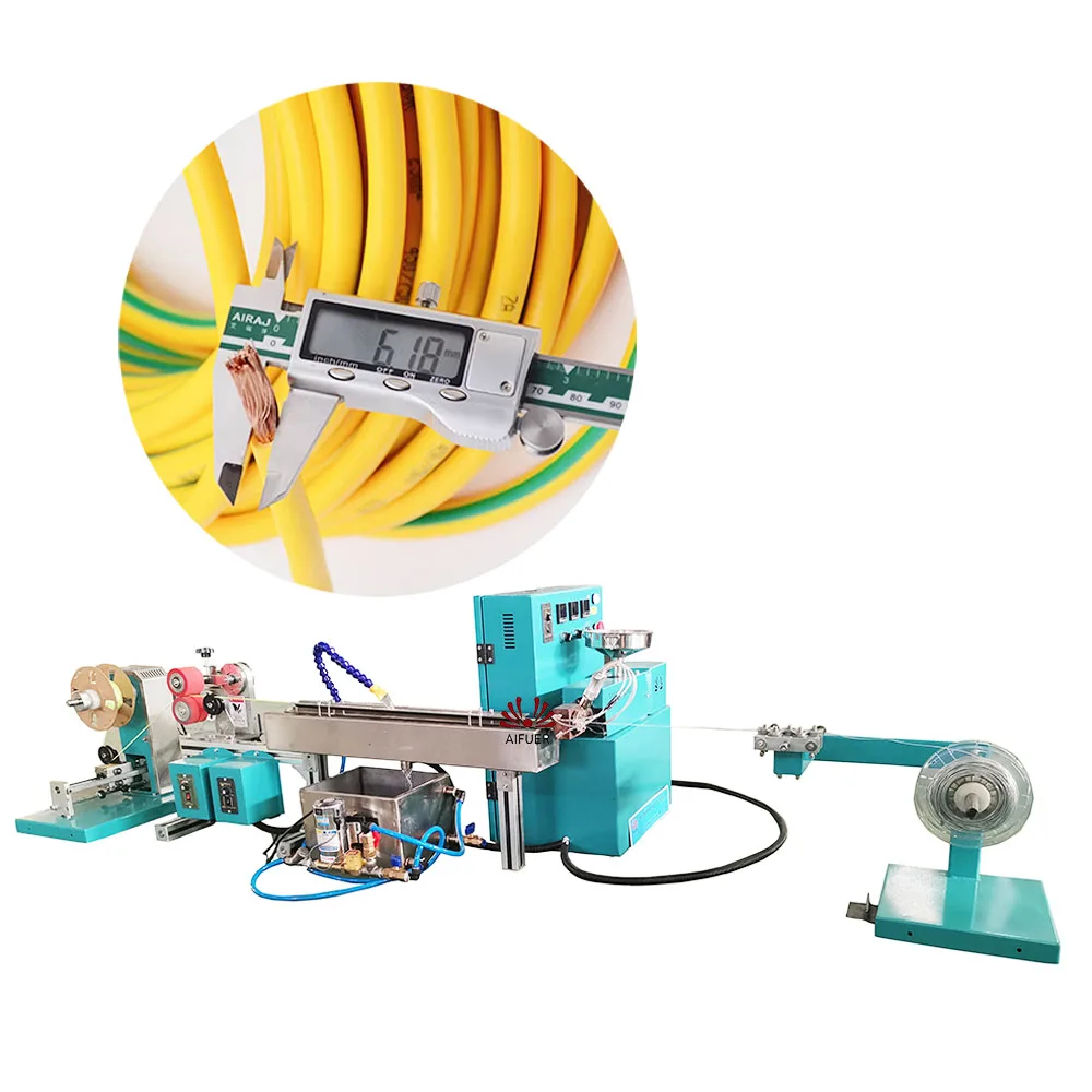 Power Cable Extrusion Production Line/ Electrical Wire Extruder/ Power Wire Cable Extruding Machine