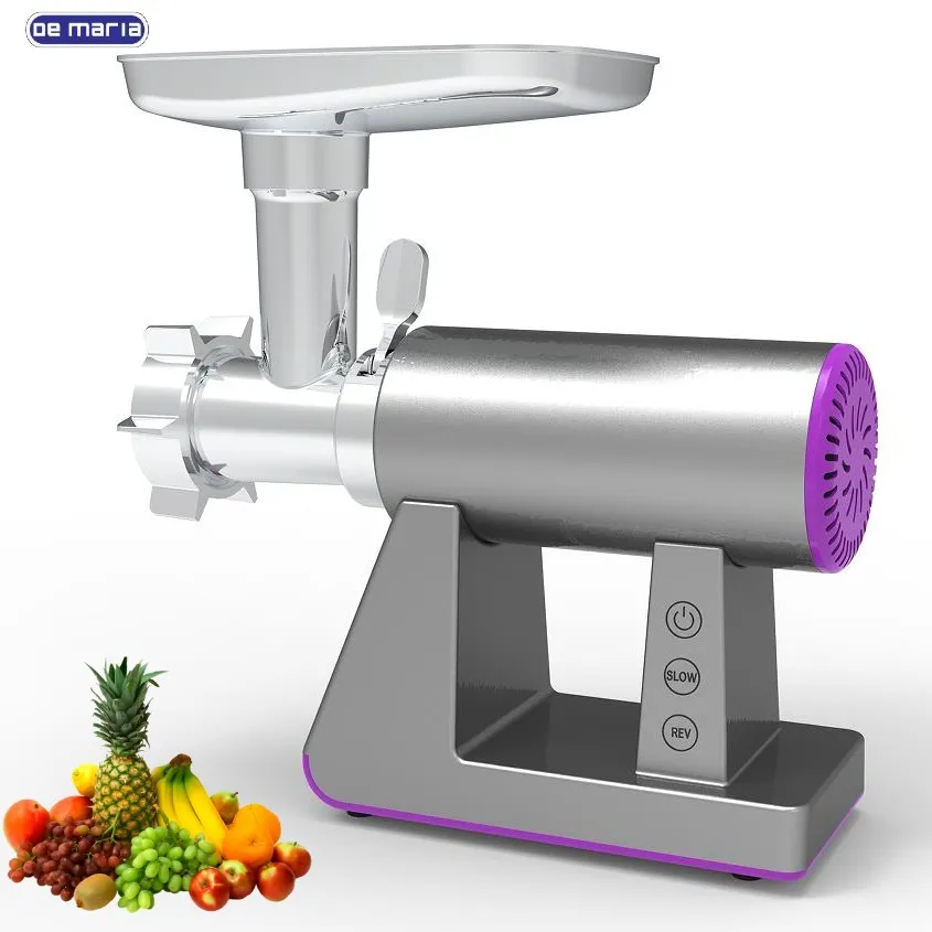 Commercial Electric Stainless Steel Meat Grinder Mincer Slicer Electric