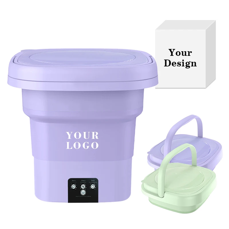 Hot Sale 6L Foldable Portable Mini Washing Machine for Home Travel Business Trip Dorm Ap