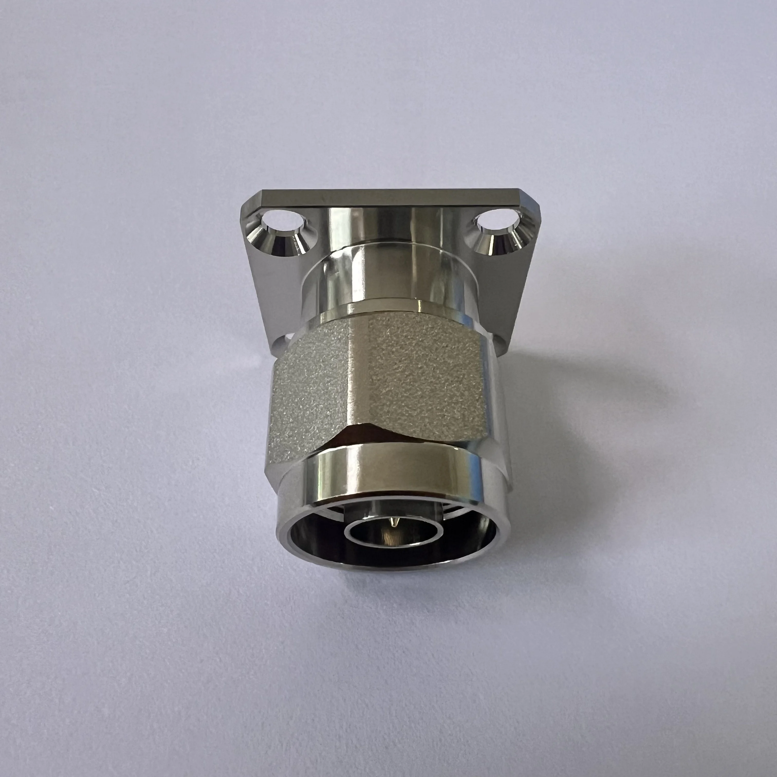 product hexagon n jfd connector rf male n connector 4 holes flange n connector-3