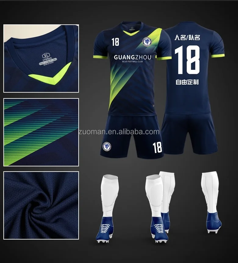 Zuoman Oem Logo Soccer Team Wear Cheap Custom Sports Jersey New Model