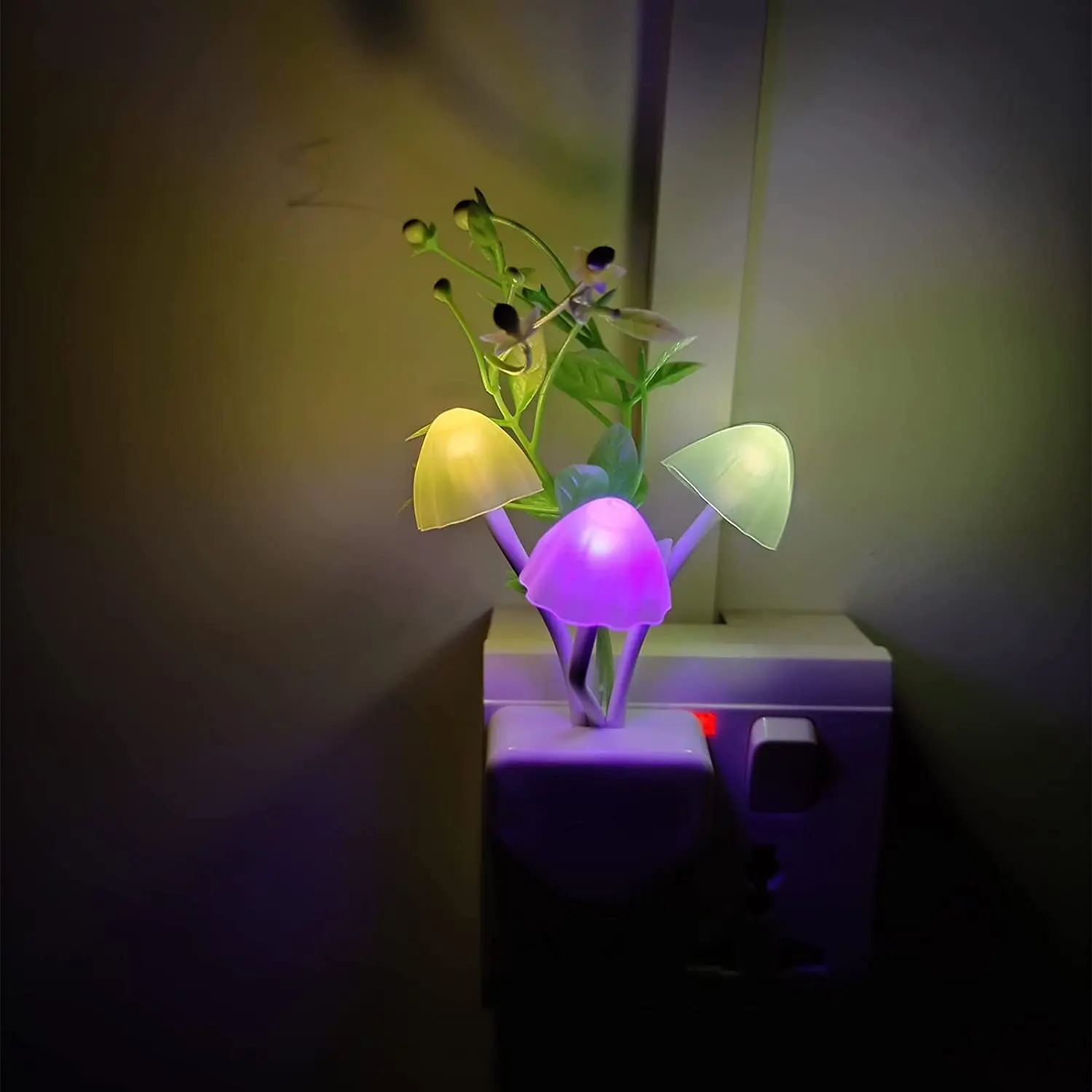 Sensor Led Night Light Plugin Lights For Kids Adults. Cute Dream