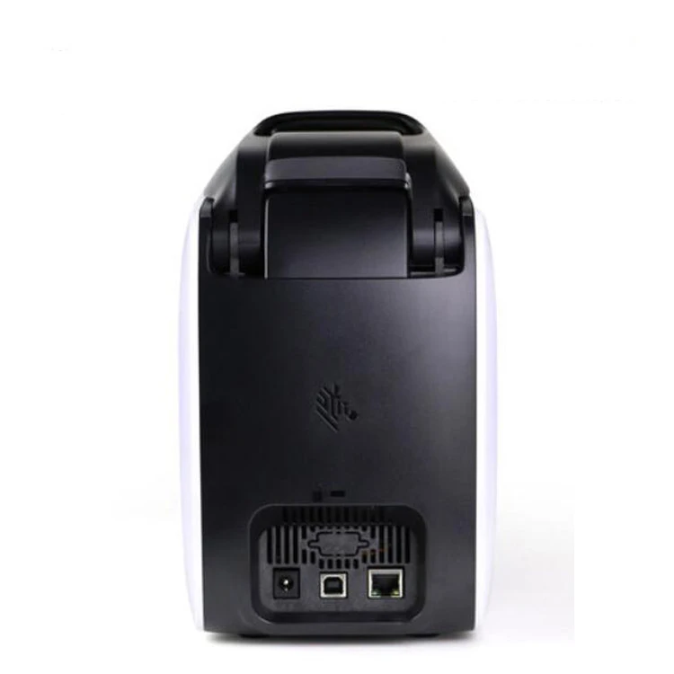 Zebra High Performance Single Side Card Printer ZC100 Fast Simple Pvc Id Card Printer