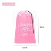 Large size - pink laundry bag pattern