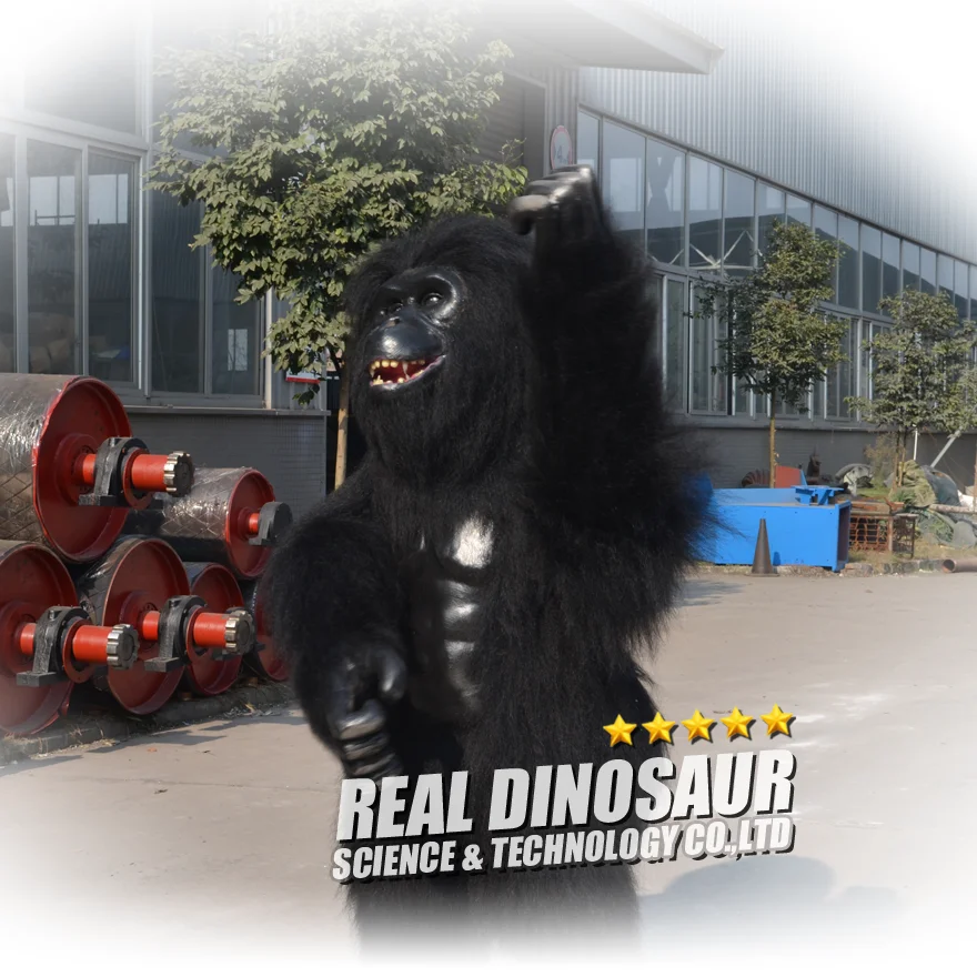 REALDINO Movie Theme Handmade Adult Realistic Gorilla Costume