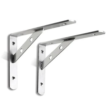 Customized All-size L Shape Stainless Steel Bracket Durable L Brackets for Wood Furniture