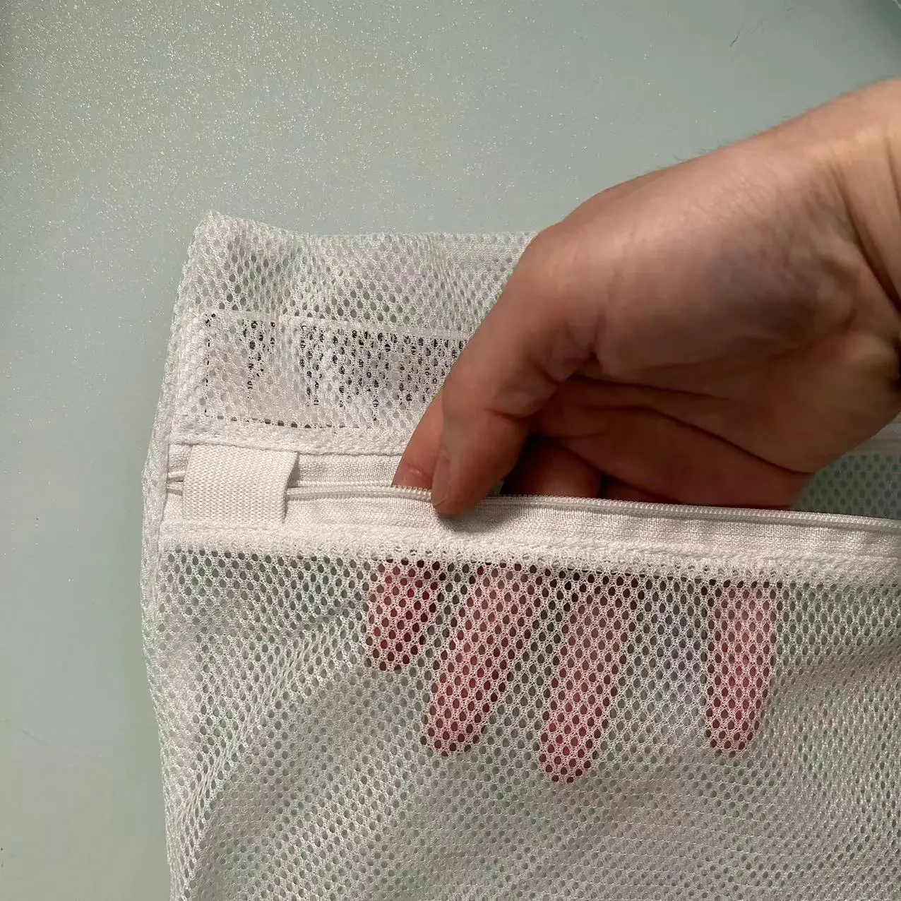 High Quality Mesh Laundry Bags Fine Wash Bags With Zipper Machine