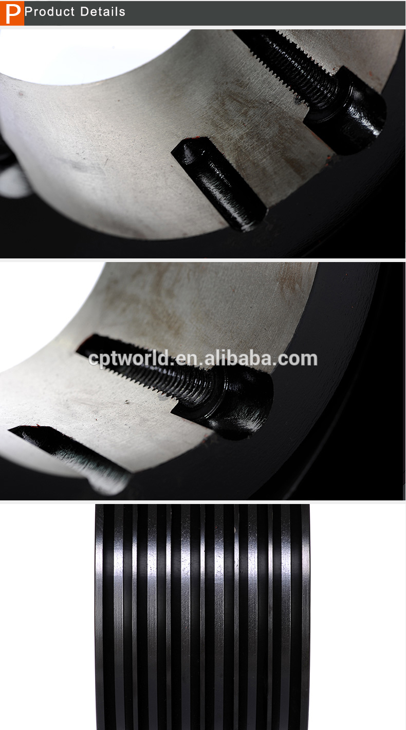 Spa Spb Spz Band Saw Pulleys Cast Iron Pulley For Bearing With Great