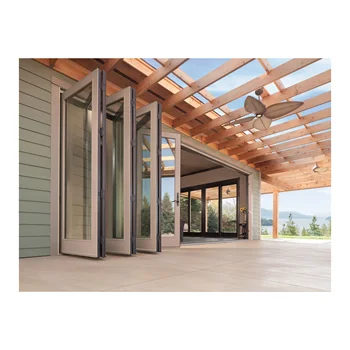 Whole Price Excellence Quality Energy Efficient Aluminium Patio Bi-folding Door American Folding Door