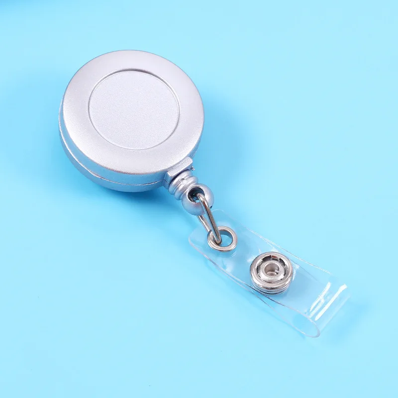 High Quality Retractable Id Card Holder Reel Badge Clip Plastic Resin