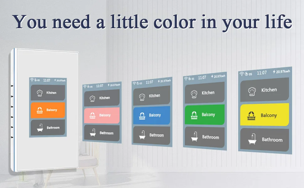 Lanbon L8 LCD Smart Switch - Smart Light Control Solutions