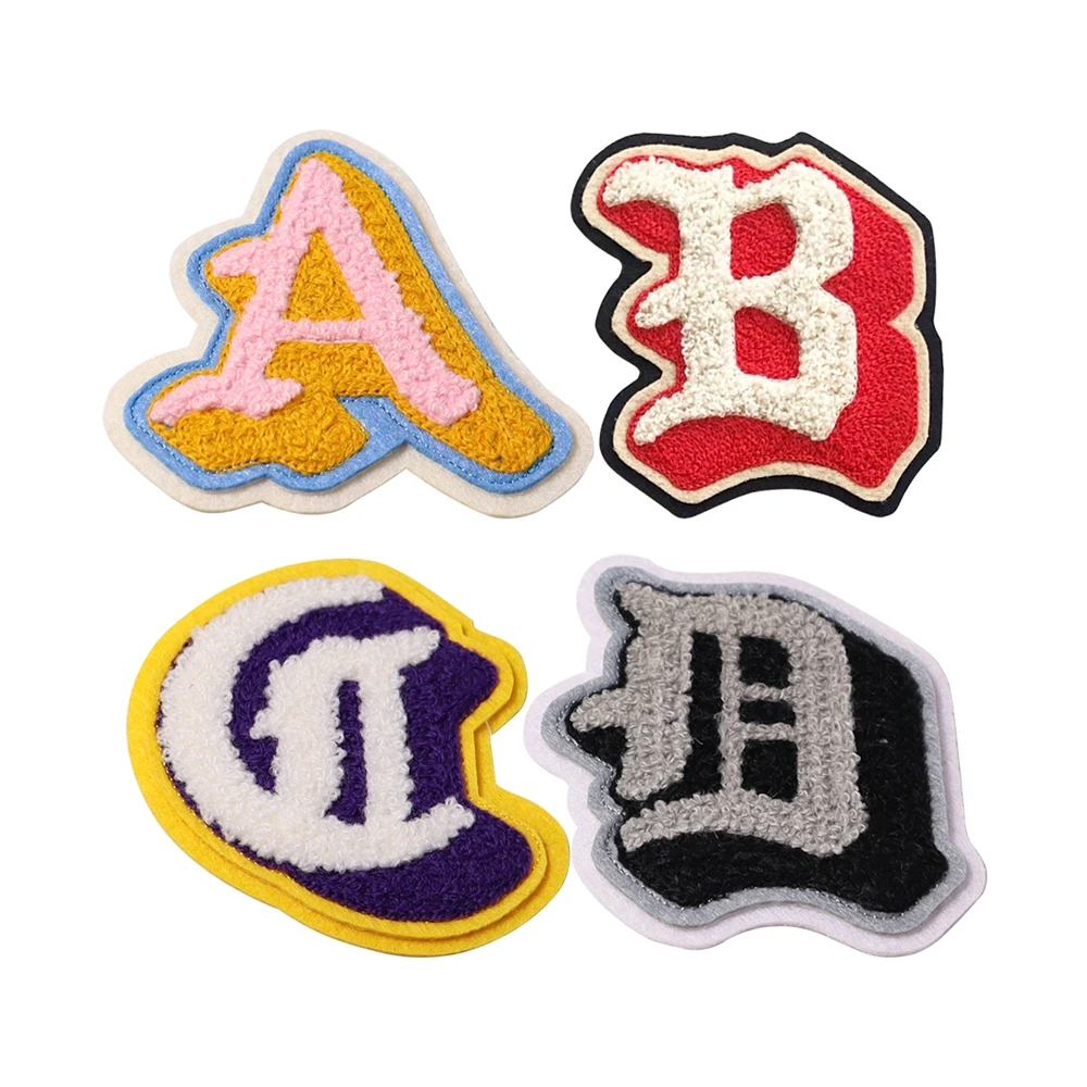 China Factory Wholesale Sew on Patch Custom Towelling Embroidery Patch  Letters - China Embroidery Patch Custom and Custom Embroidery Patch price