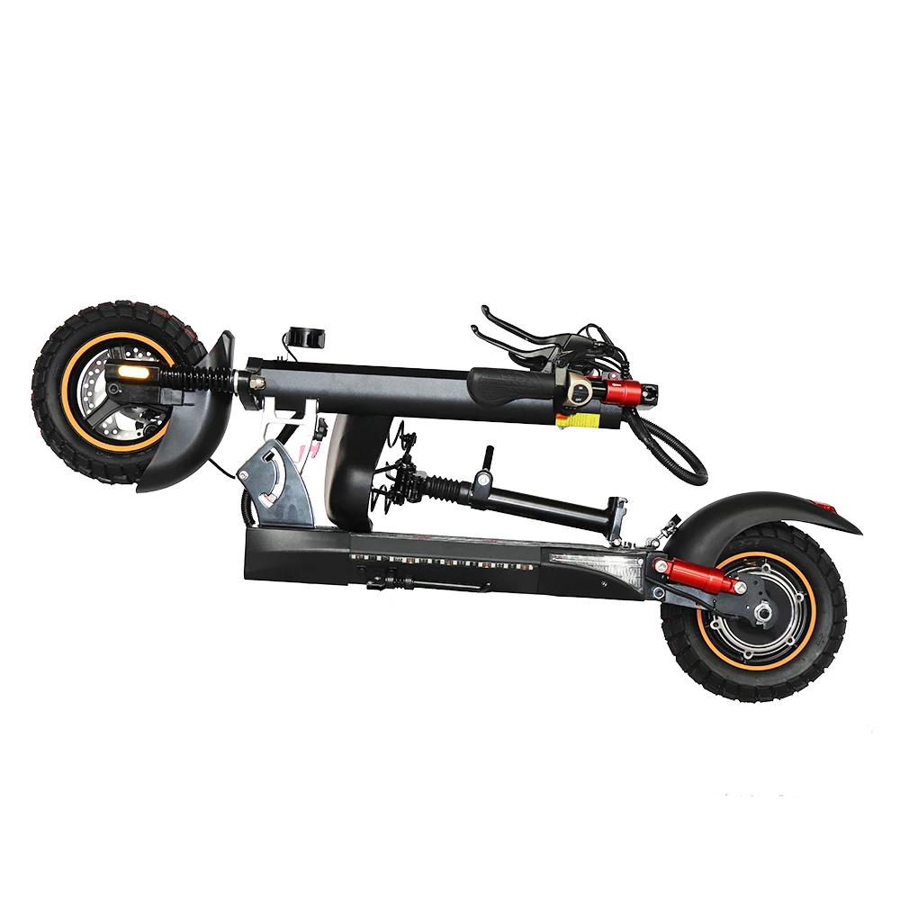 Trottinette électrique IScooter 45 Km/h Avec Autonomie De 60 Km, 800 W App Freins Multiples Sac En Cuir