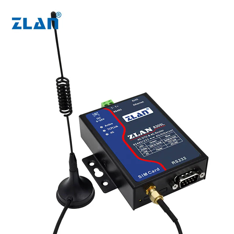 gateway 4g rs485 to ethernet and 4g LAN high speed IoT industrial converter