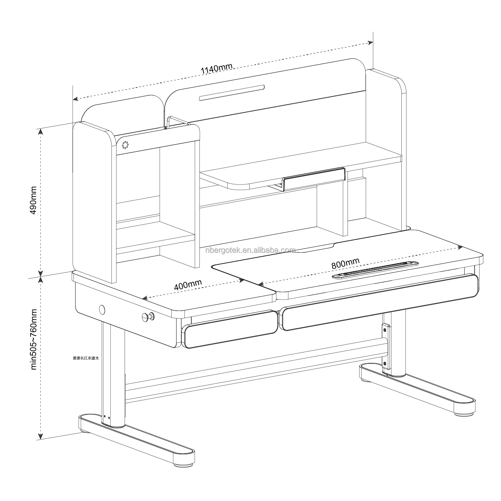 Top Sale Kids Study Desk Writing Children Table For Children Buy Kids