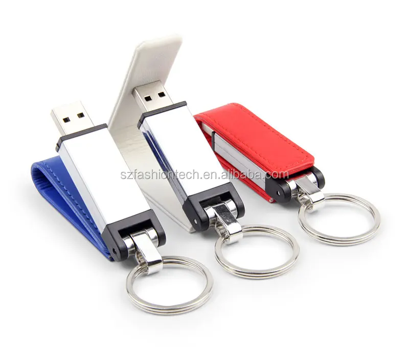 Factory price Custom logo leather usb flash drive memory stick 4gb 8gb 16gb 32gb pen drive - ANKUX.COM