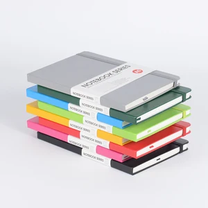 Hot Selling Morandi Color Series Spiral Bound Notebook 12 Colors Optional Thick Paper Student Handbook for Office Recordings