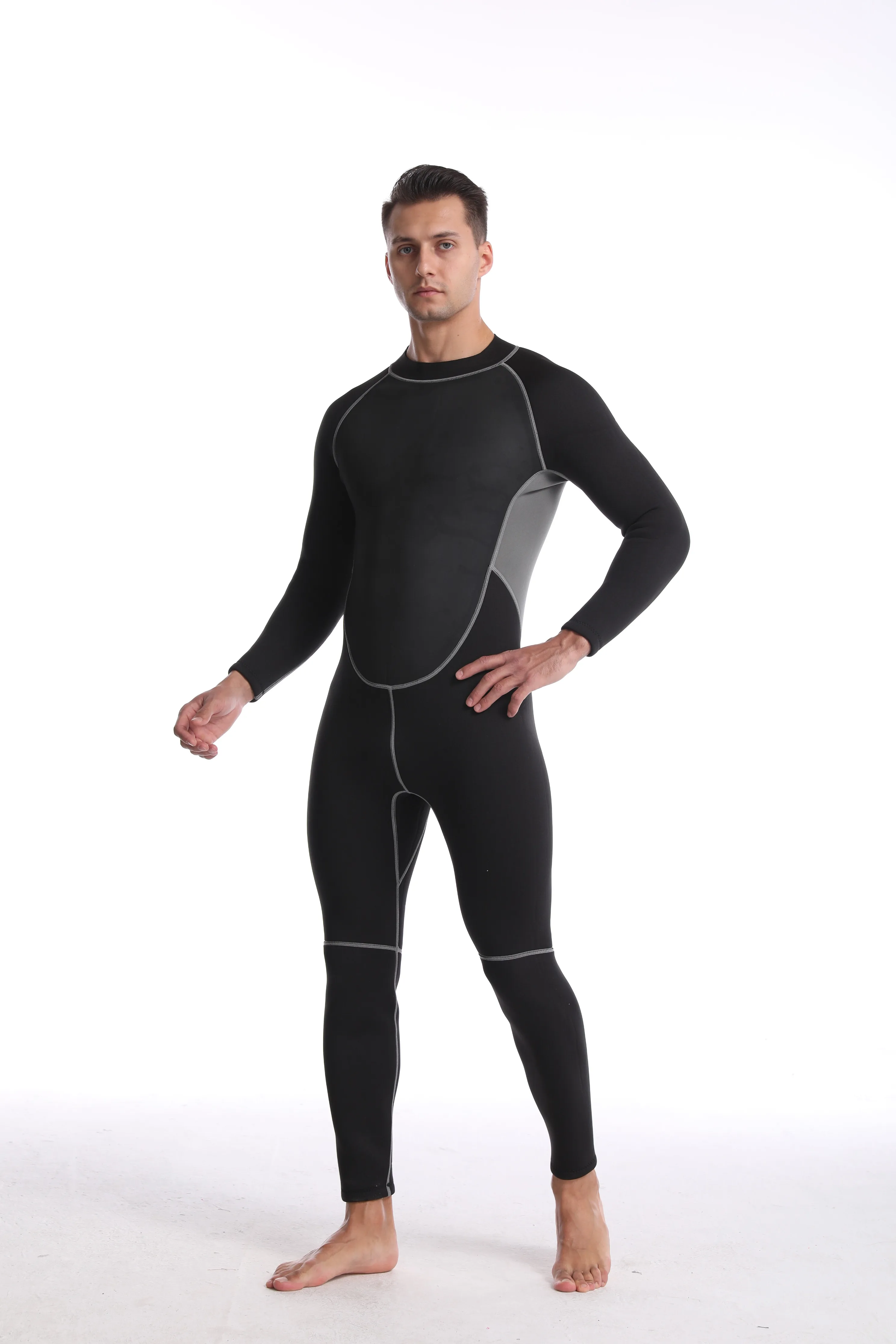 High Quality Neoprene Diving Suits With Hood Keep Warm Surfing Diving