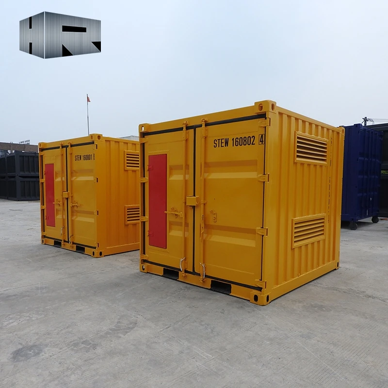 8ft 10ft Mini Storage Containers Small Hazmat & Flammable Liquid Sealed Container