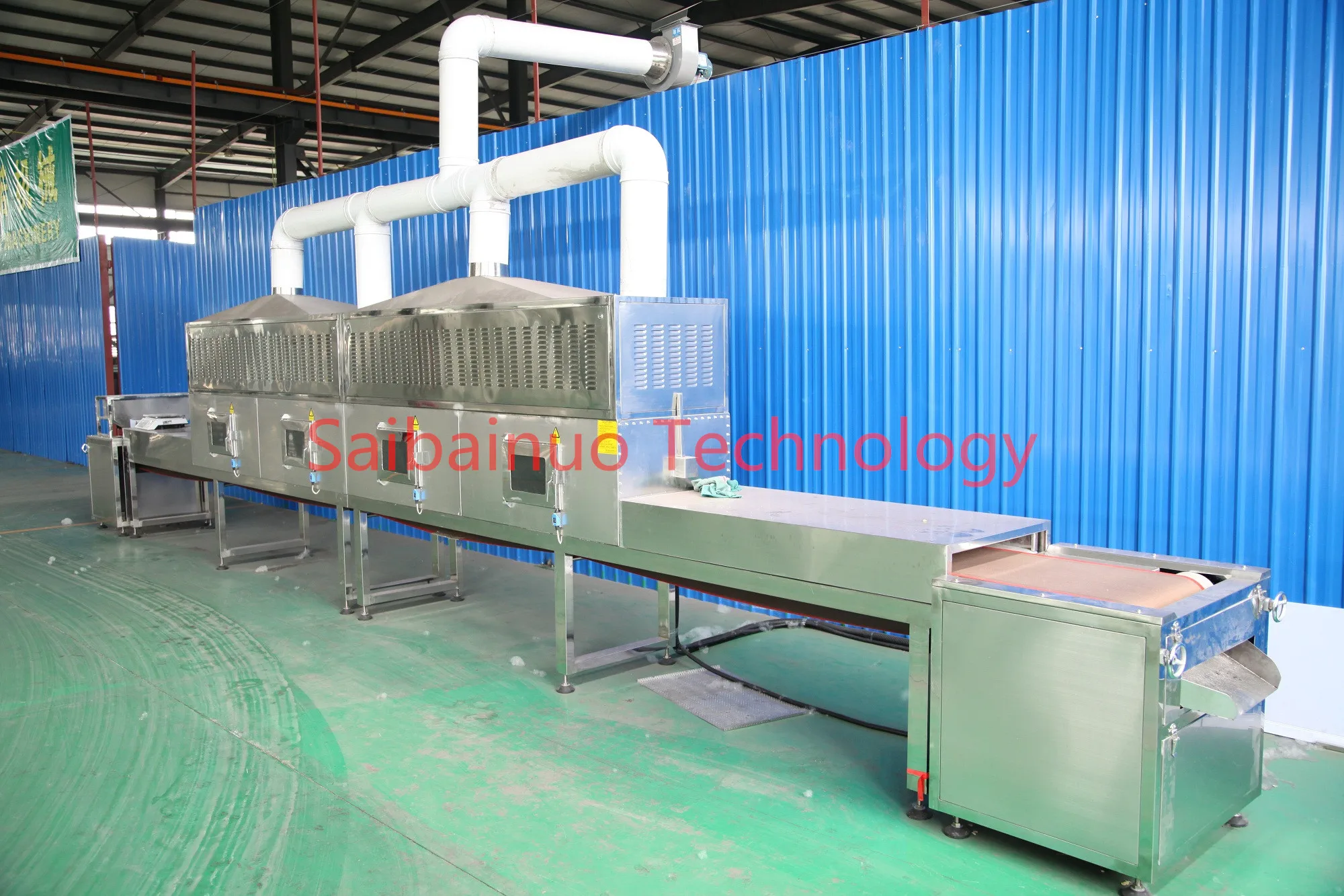 Высококачественная химическая конвейерная лента туннельного типа, оборудование для сушки микроволновой печи