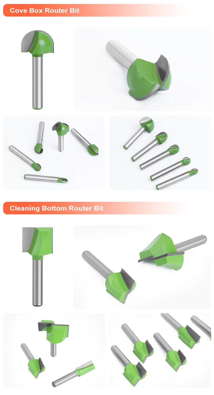 Cnc Bits Cut Round Over Carbide Cleaning Bottom Bit Groove Engraving