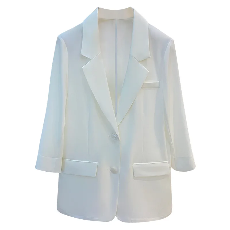 Women's Thin Chiffon Blazer 2024 Summer New Slim Sunscreen Suit