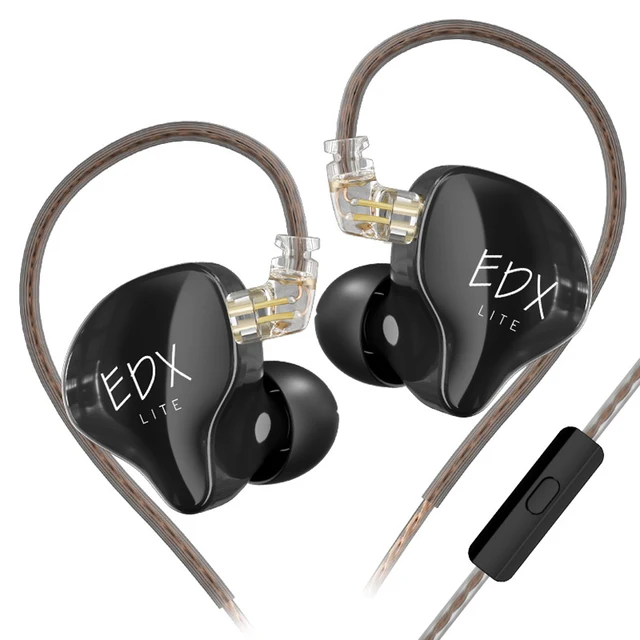 KZ EDX Lite Stereo Bass Music Earbuds In Ear MonitorSports Gaming Headsets EDXPRO HIFI Earphones