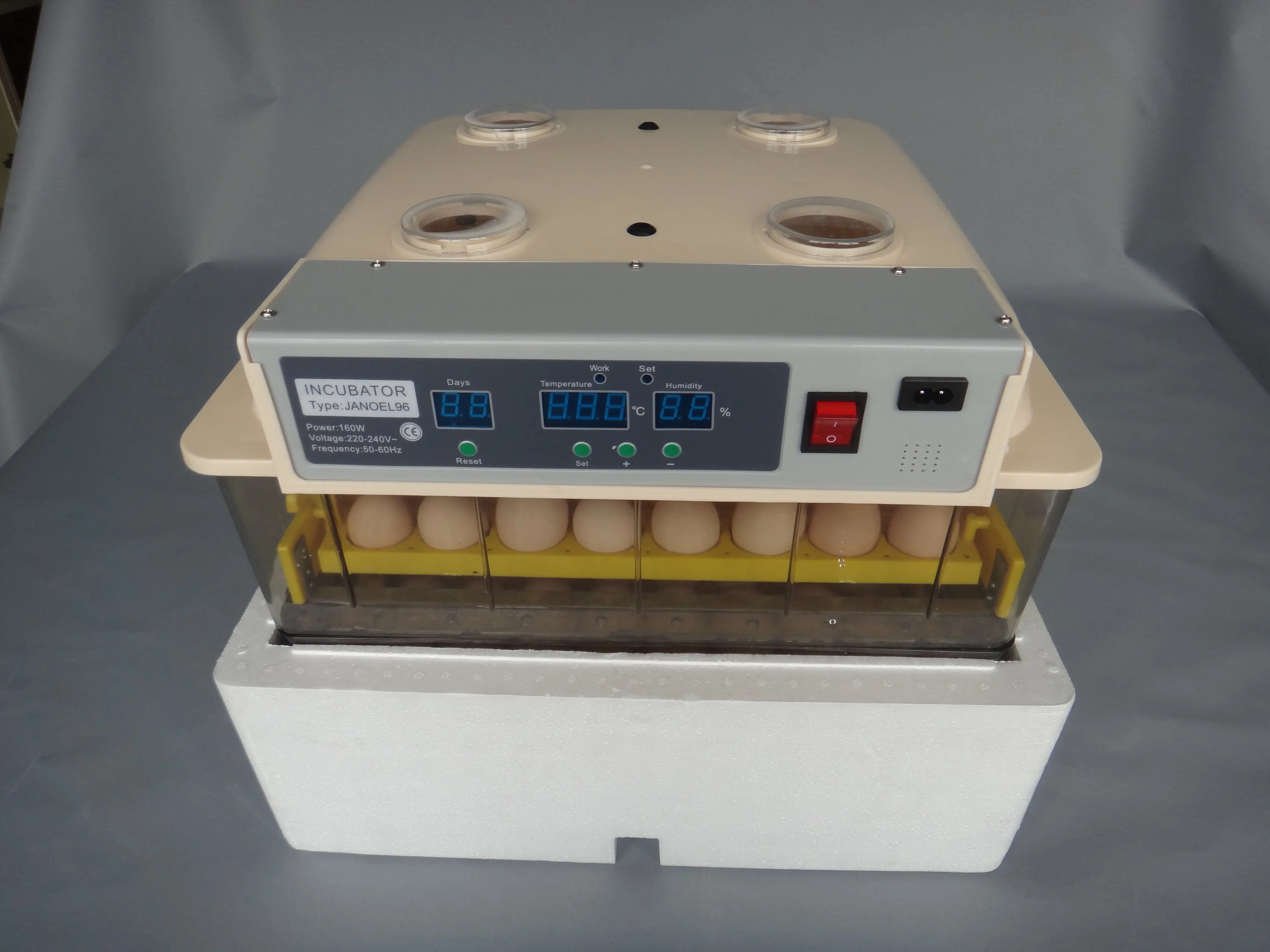 Manufacturer Latest 96 Eggs Incubator Lab Intelligent Automatic Large Incubator