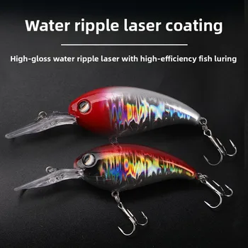 Long-Range Casting 10cm 15g Sea Fishing ABS Plastic Bait Long Tongue Board Rock Chubby Minnow Lure for Carp Target Species – Minnow – view 3