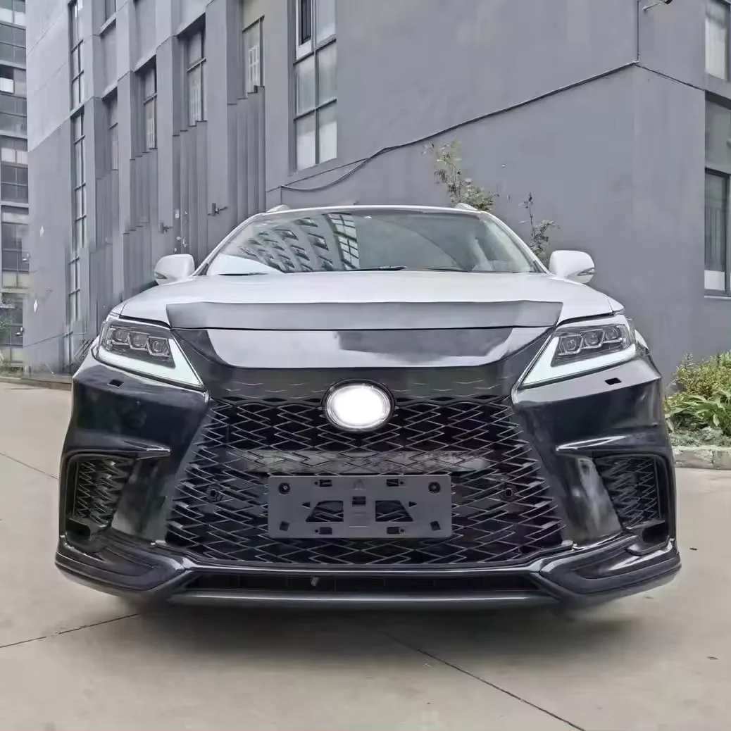 High Quality Kit for Lexus Rx350 2009 2010 2011 2012 2013 2014 2015 Upgrade 2023 Lexus Rx350h F-sport Front Rear Bumper Bodykit