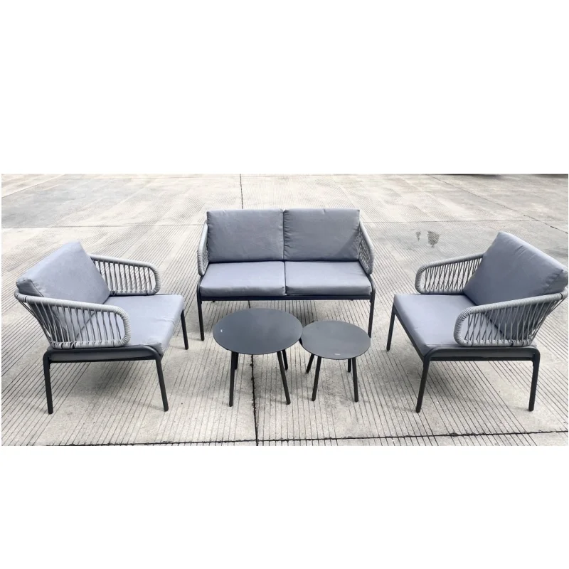 Outdoor Plastic Rope Weave Rattan Furniture Outdoor Patio Furniture Outdoor Furniture Patio