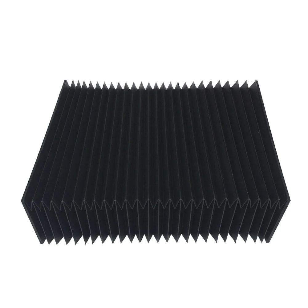 Soufflet De Protection Plat En Accordéon Pour Fraiseuse - 200 Mm, Souple, Anti-poussière Et Huile